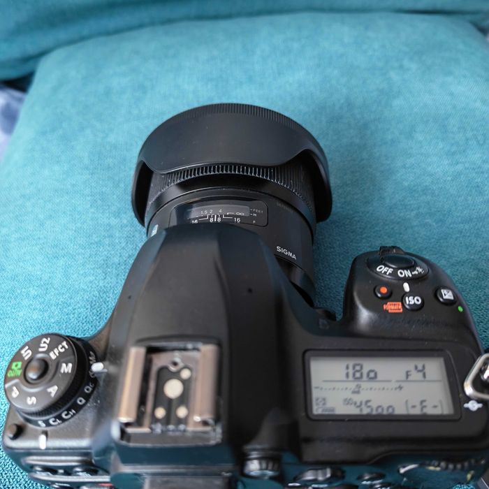 Nikon D780 + obiectiv Sigma 24 mm