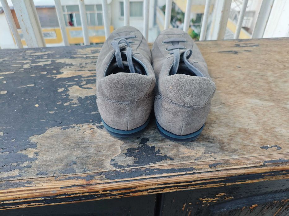 Обувки от естествена кожа и велур FRAU FX