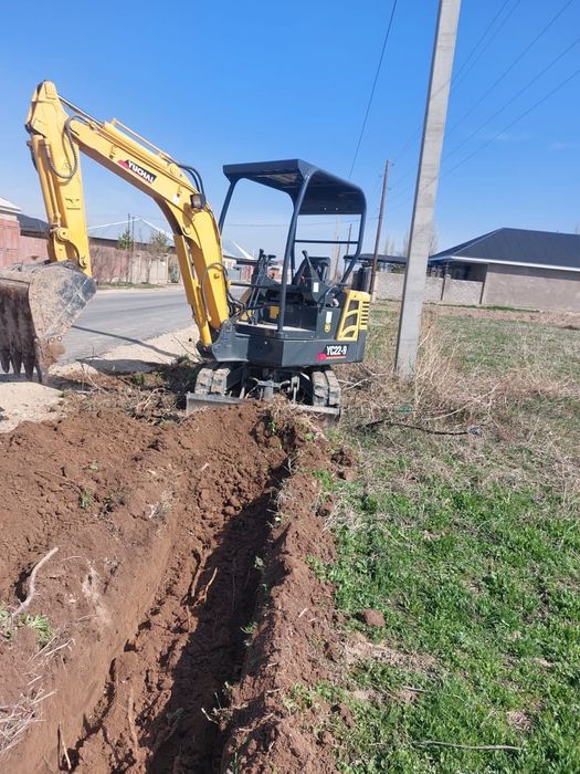 Водопровод Мини Экскаватор