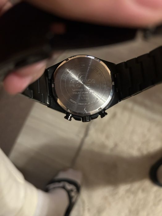 Casio EDIFICE solar powered