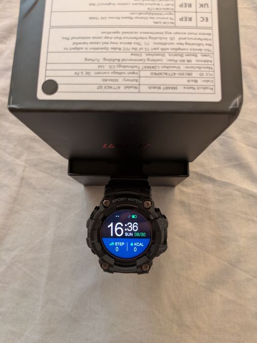 Smartwatch Lokmat Attack 1.28 Inch Tft Lcd Screen Smart Watch Attack