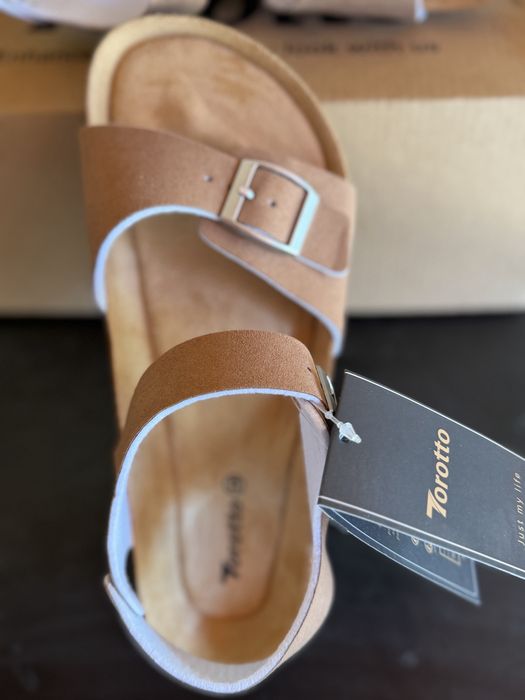 Sandale piele intoarsa