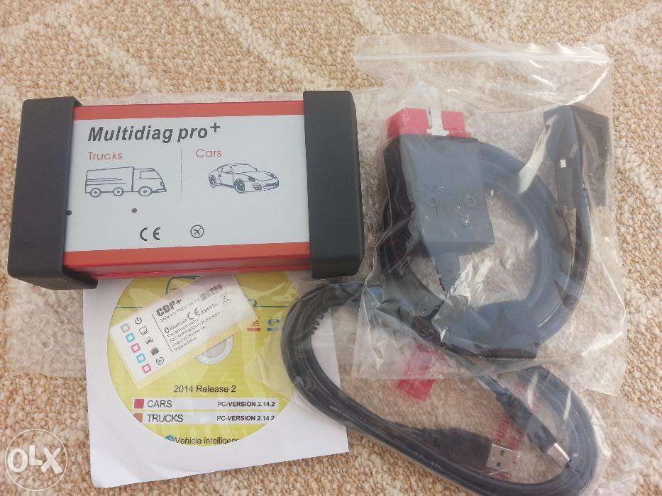 Tester multimarca MultiDiag Pro+ HQ , Bluetooth, limba RO, NEC relays
