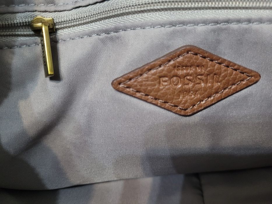 Geanta de piele Fossil