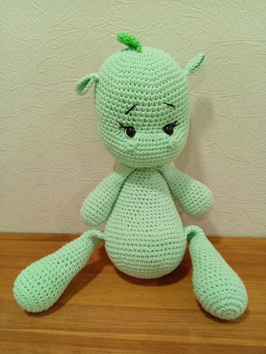 Динозаврик ручная работа