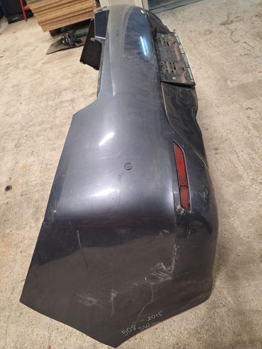 Задна броня с парктроници Peugeot 508 / Пежо 508 седан 2011г.