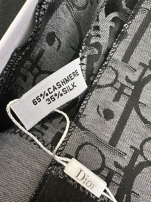Шал Dior - кашмир и коприна