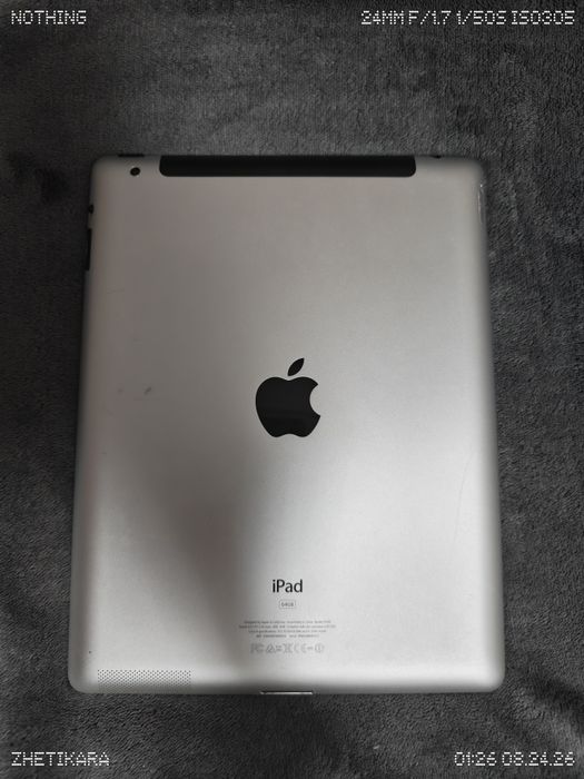 iPad 2 на сбое активации 64гб