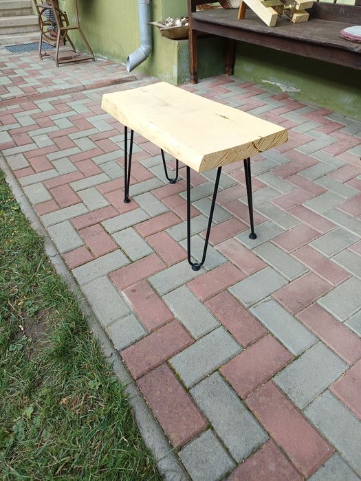 Masa cafea stejar și paltin