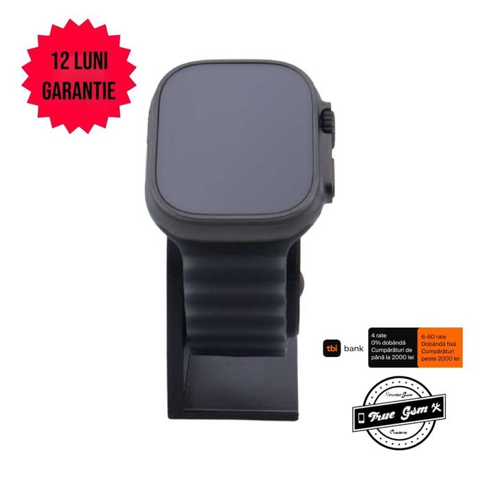 Apple Watch Ultra 4 49mm Black Titanium Black Ocean Band - GARANTIE 12 LUNI | TrueGSM
