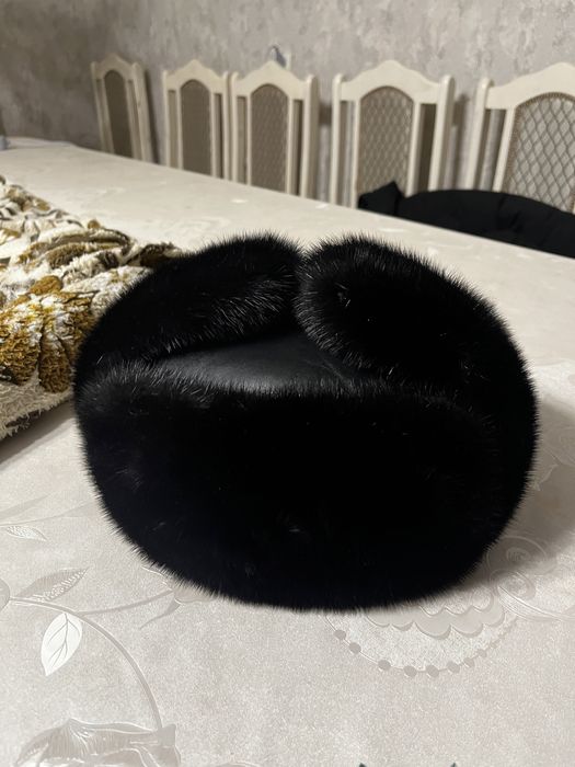 Ушанка натуральная кожа