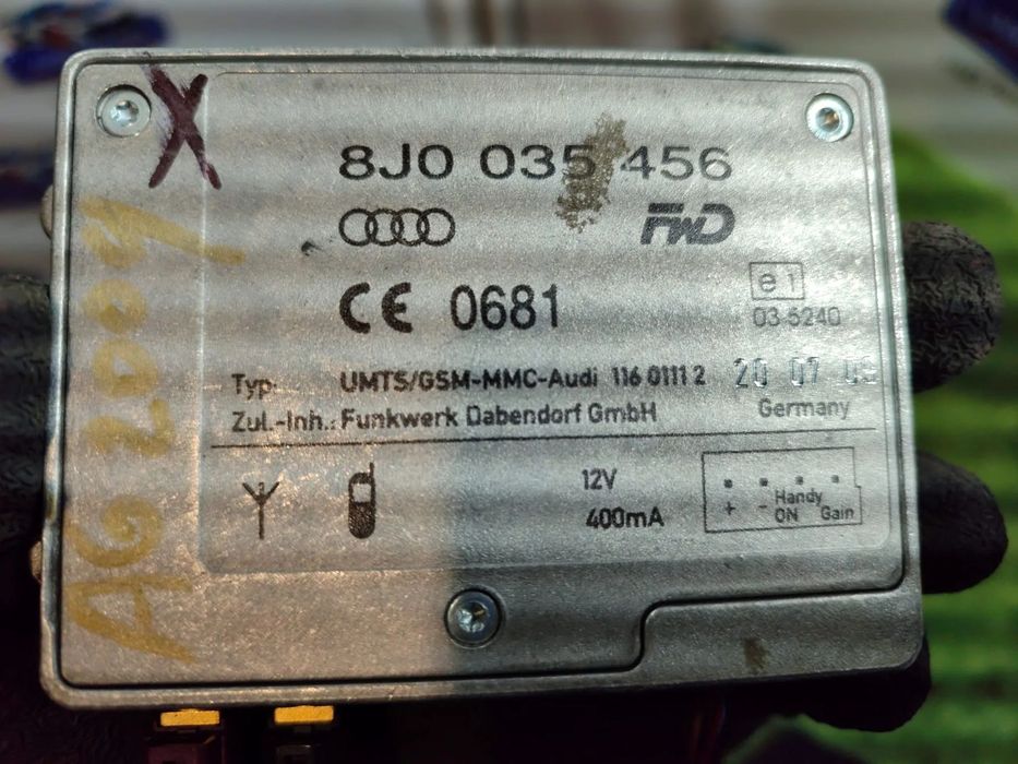 AMPLIFICATOR ANTENA (5 BUC.) AUDI A4 AVANT 2.0 DIESEL 2009 / 2009-2016 /  AUDI A6 C6 AVANT 2.0 DIESEL 2009 2006-2010 / AUDI A6 C6 QUATTRO 2.7 DIESEL 2007 2004-2011 / AUDI A4 B8 S LINE 2.0 DIESEL 2010 BERLINA / 2009-2016 MERCEDES BENZ W211 E280 CDI 3.0 DIE