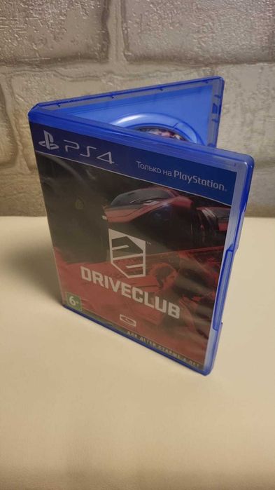 Продам диск с игрой DRIVECLUB PS4