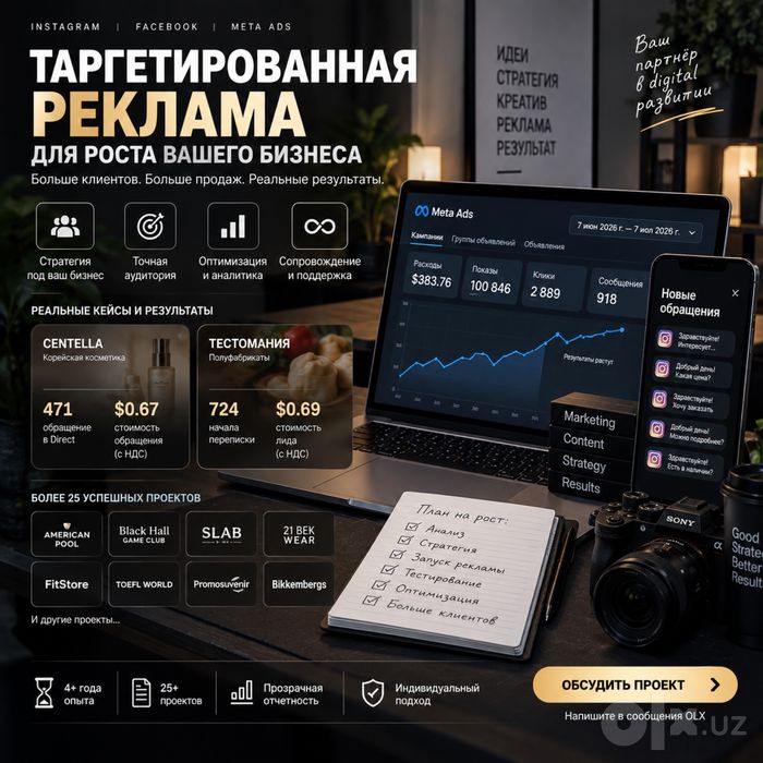 Таргетолог 5 лет опыта