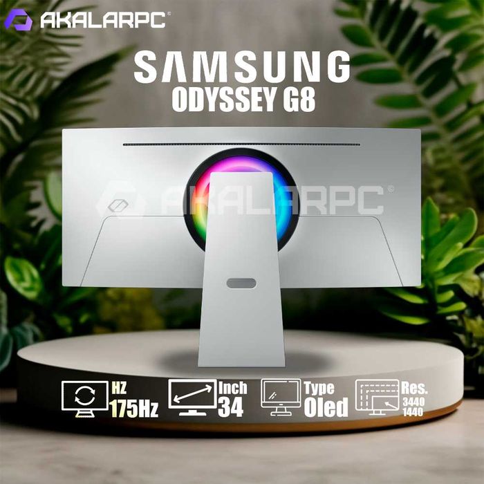 Samsung Odyssey G8 34" WQHD 175Hz - LS34DG852SMXUE