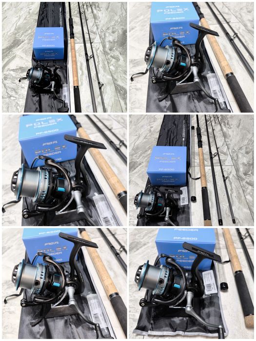 Lanseta Feeder Robinhan HARRIER 3.90m 180gr + Mulineta PROFL PF6500