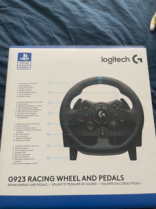 Logitech G923 и Next Level Racing Formula Lite Pro