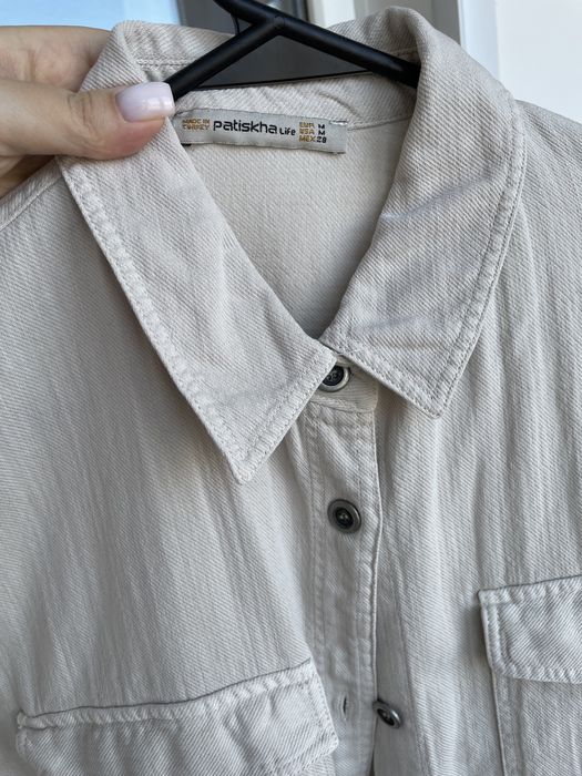 Рубашка джинсовая хб