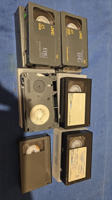Casete video vhs - 8mm