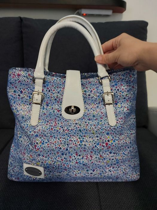 Сандали (40 номер) и чанта на  Мартини, ест. кожа