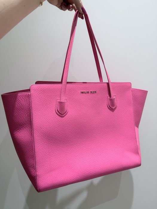 Чанта естествена кожа Philipp Plein