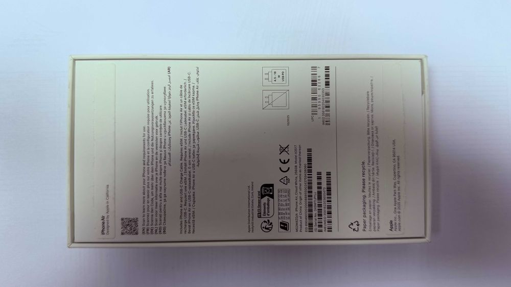 IPHONE17 air white