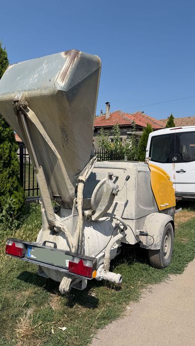 Машина за замазка Putzmeister M740 DHBS 2024 модел