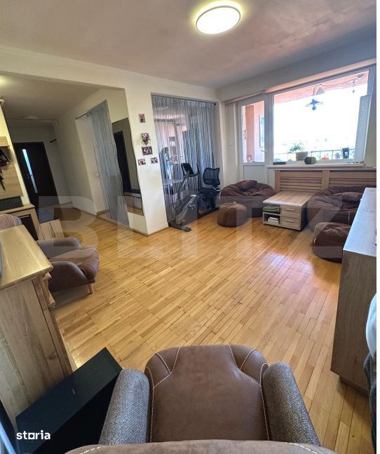 Apartament modern cu 3 camere, complet mobilat si utilat – Zona semi