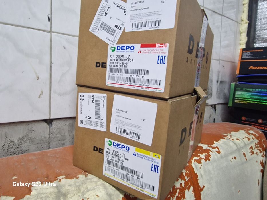 Scania Скания туманки 114 94-