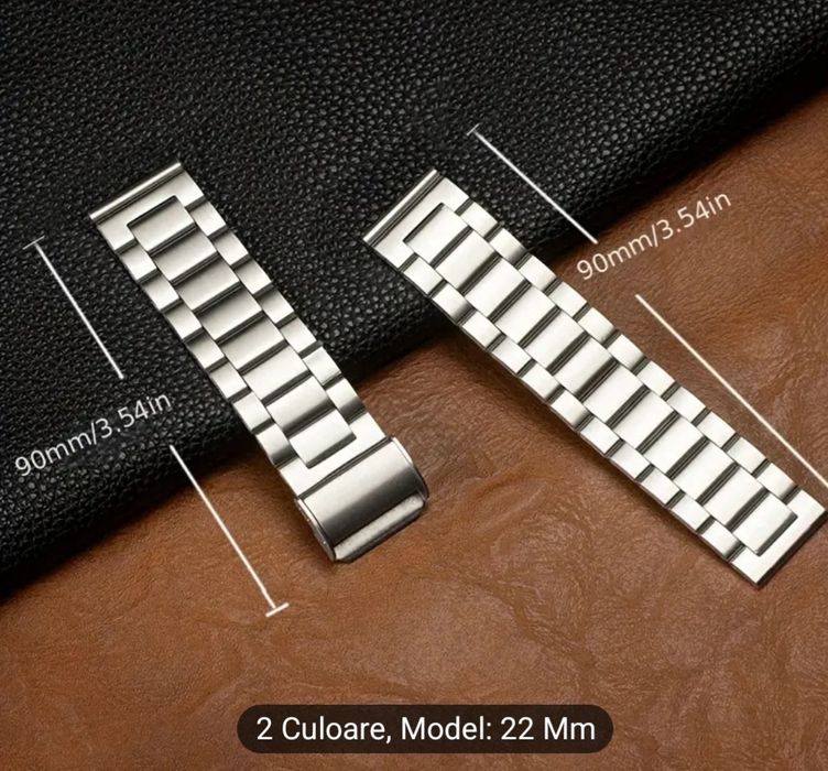 Curea metalică Samsung Gear S3/Frontier, Huawei Etc