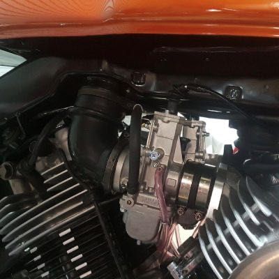 Карбуратори TM38 Twin Mikuni Flatslide Kit Yamaha XV Virago