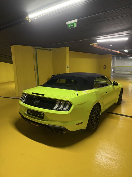 Ford Mustang GT 2020 5.0 Cabrio - Colant Atomic Lime Limited Edition