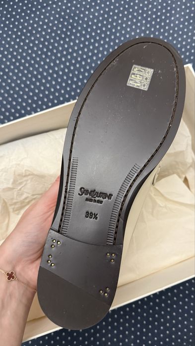 Обувки Saint Laurent