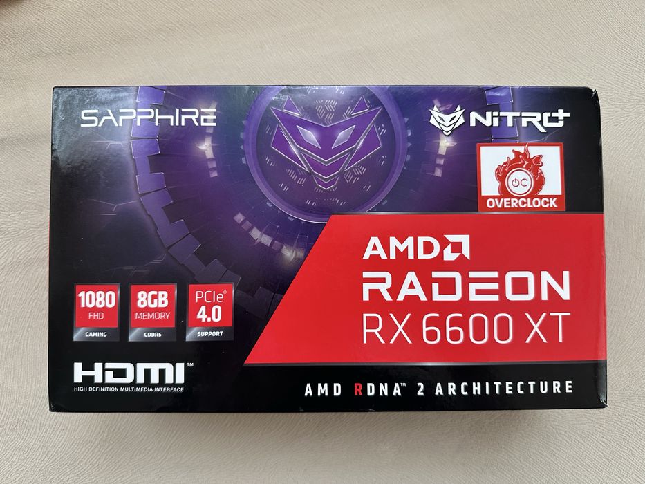 Sapphire  NITRO  RX 6600 XT