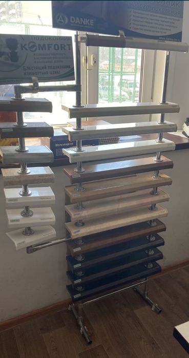 Продажа подоконников, декор панелей , сандвича, уплотнителей