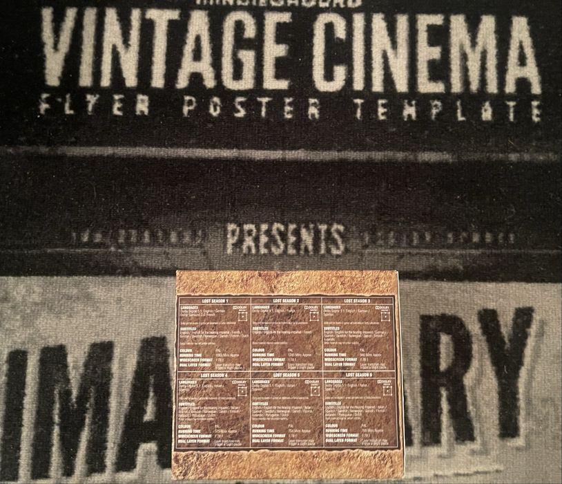 Film Serial LOST SEASONS 1-6 DVD BoxSet Complete Collection