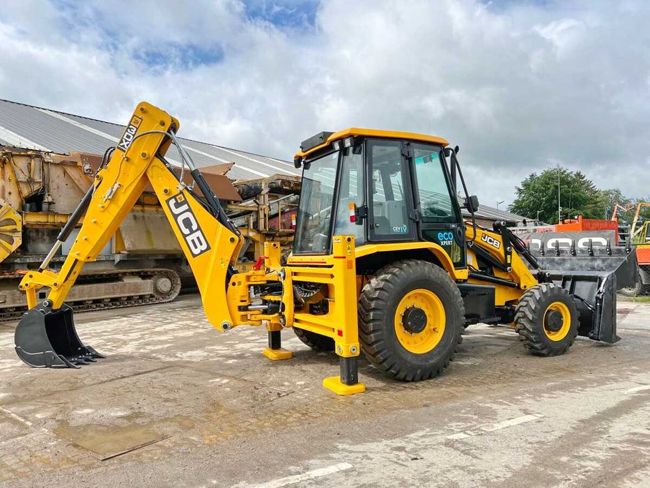 Buldoexcavator JCB 3DX – 7,5 T , brat telescopic , clima  – Nou