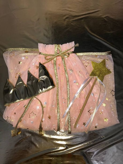 Наряд принцессы-волшебницы
Накидка
Корона
Волшебная палочка
Длина  на