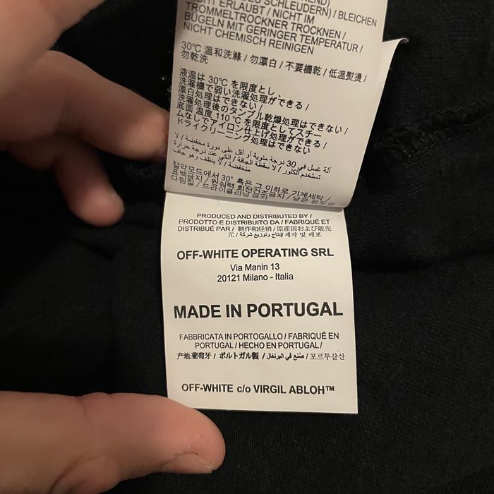 Tricou Off-White cu Eticheta Nou
