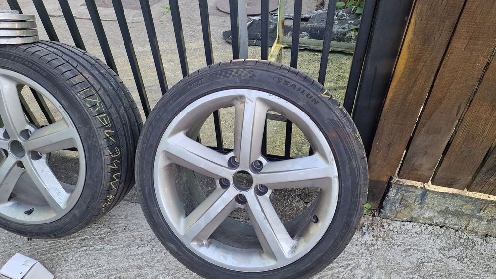 Jante aliaj 18' Audi A6,A8,A4 + anvelope Vara 245 40 18