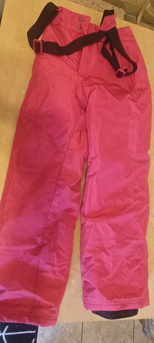 Pantaloni ski roz, pentru fete 9-10 ani