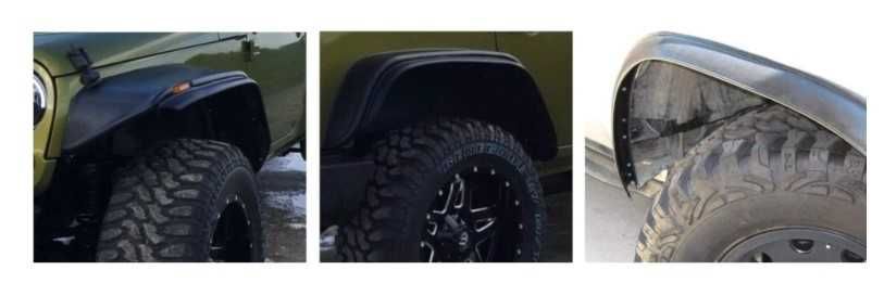 Гумен уширител, протектор за калници за offroad  джип, SUV микробус.