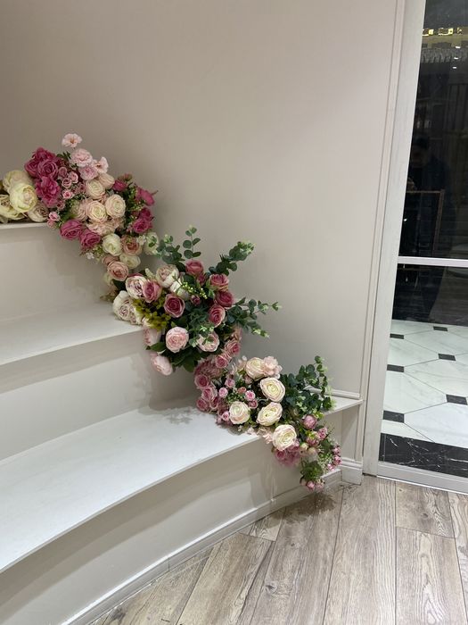 Искусственные цветы композиции букеты