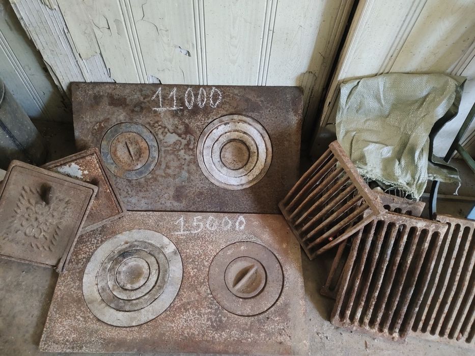 Плиты для угольной  печи