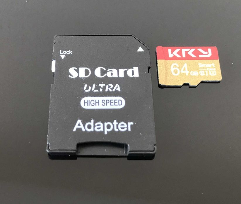 Micro SD Memory Card / TF Карта Памет 64 GB Class 10 + Adapter