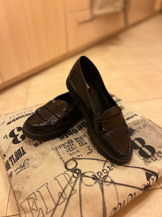 Чисто нови лоуфъри GEOX,естествена кожа