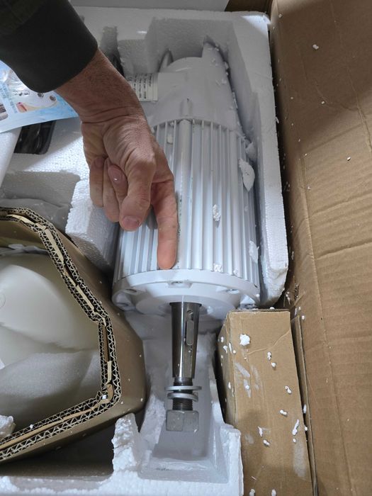 НОВ 48v 2000w / 2500w ветрогенератор вятърна турбина перка зелена енер