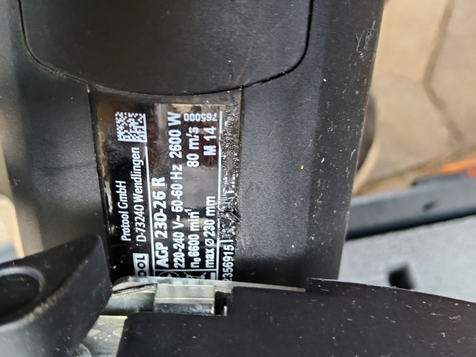 Mașina de făcut caneluri PROTOOL AGP  230-26R noua