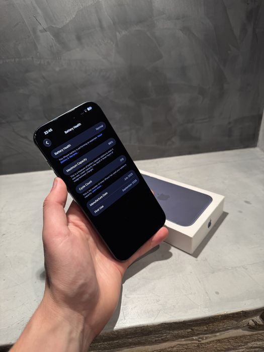 КАТО НОВ Iphone 17 Pro Max Blue 256 GB
