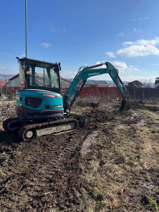 Inchiriez miniexcavator si cărat pamant